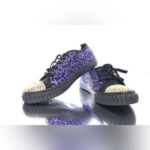 Bedazzled shoes